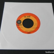 Discos de vinilo: SINGLE THE BAND CON CARATULA NEUTRA (TIME TO KILL/THE SHAPE I'M IN) CAPITOL-1970. Lote 178171653