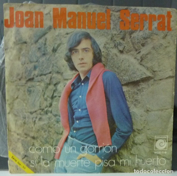 Discos de vinilo: JOAN MANUEL SERRAT// COMO UN GORRION+1//1970 - Foto 2