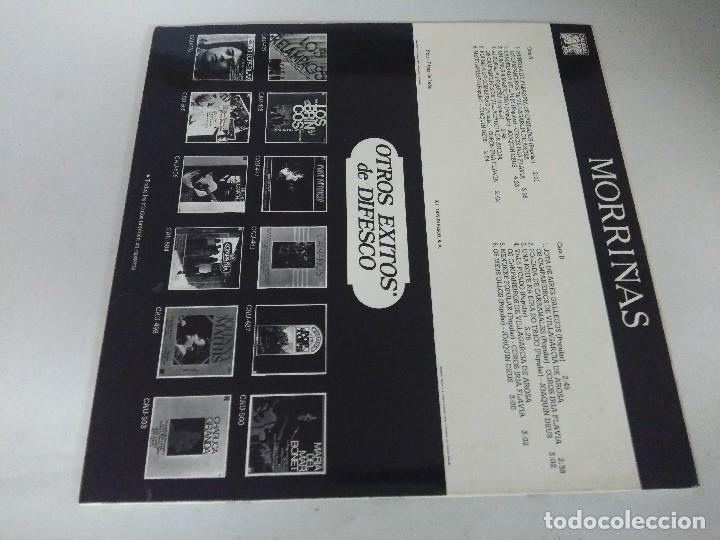 Discos de vinilo: VINILO/MORRI&Ntilde;AS/RAICES POPULARES. - Foto 2