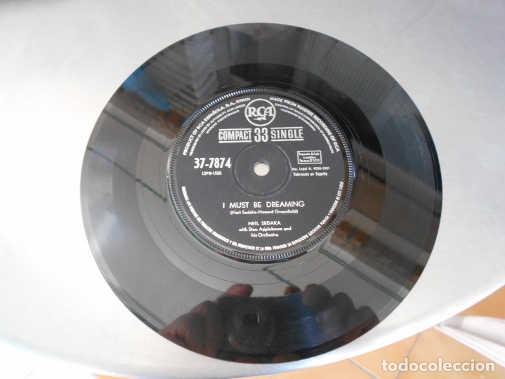 Discos de vinilo: NEIL SEDAKA-SINGLE LITTLE DEVIL-SPAIN 1961 - Foto 1