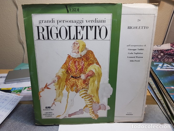 Discos de vinilo: LP-RIGOLETTO-VERDI en funda original a&ntilde;o 1983 - Foto 1