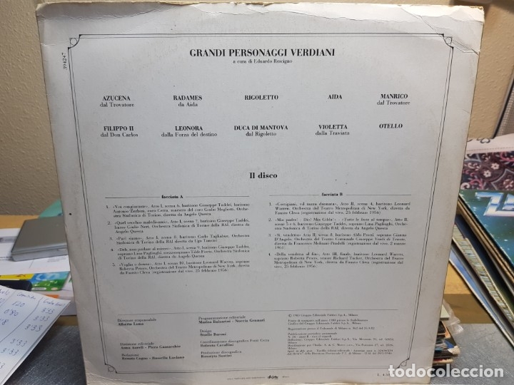 Discos de vinilo: LP-RIGOLETTO-VERDI en funda original a&ntilde;o 1983 - Foto 3