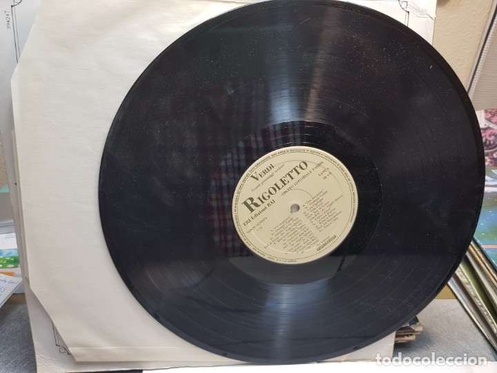 Discos de vinilo: LP-RIGOLETTO-VERDI en funda original a&ntilde;o 1983 - Foto 4