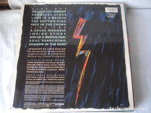 Discos de vinilo: Little River Band   Monsoon - Foto 2