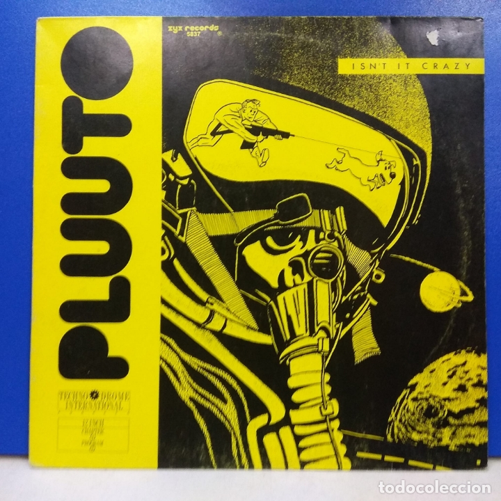 Discos de vinilo: MAXI SINGLE DISCO VINILO PLUUTO ISN&acute;T IT CRAZY - Foto 1