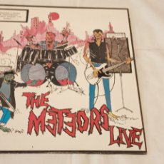 Discos de vinil: THE METEORS -THE METEORS LIVE- (1984) LP DISCO VINILO. Lote 178237430