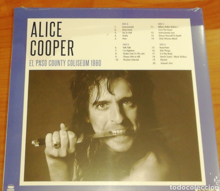 Discos de vinilo: Alice Cooper Live El Paso - Foto 2