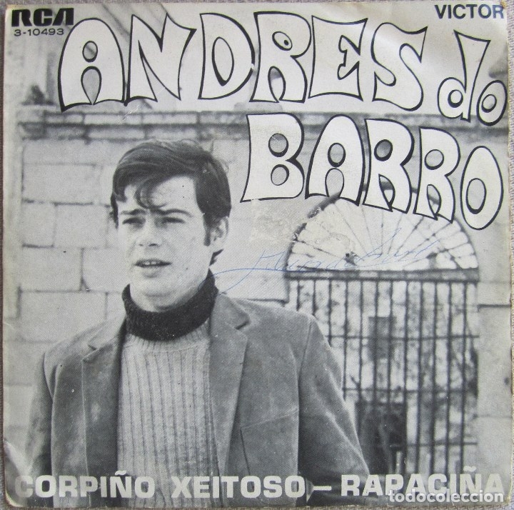 Discos de vinilo: ANDR&Eacute;S DO BARRO: CORPI&Ntilde;O XEITOSO / RAPACI&Ntilde;A - Foto 1