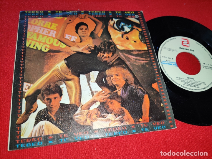 Discos de vinilo: TEBEO Te veo/Que ha sido de nuestro amor 7 SINGLE 1980 Zafiro PROMO MOVIDA POP