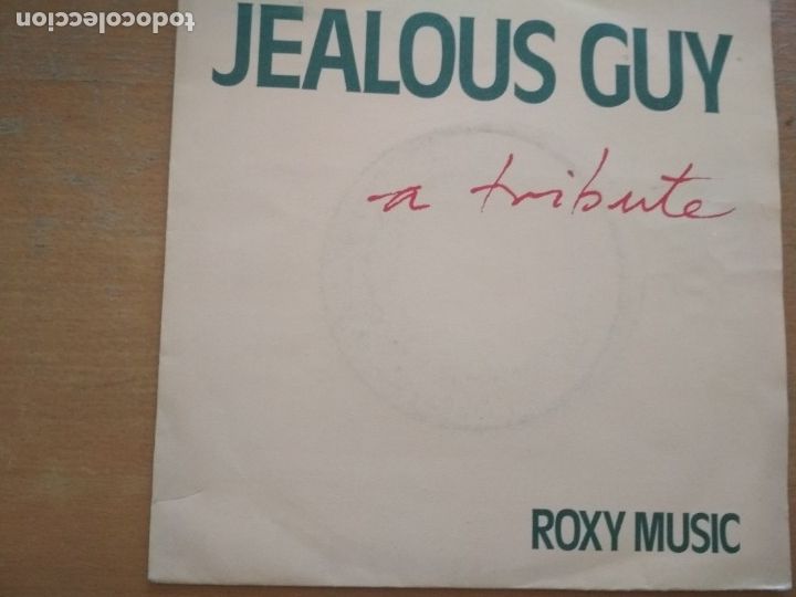 Discos de vinilo: Roxy Music Jealous Guy SINGLE SPAIN PROMO - Foto 1