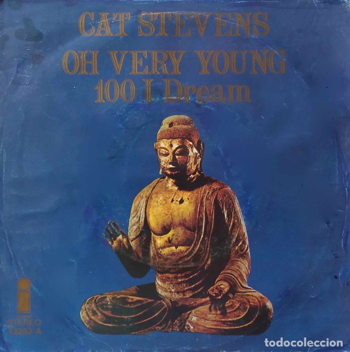 Discos de vinilo: CAT STEVENS. OH VERY YOUNG. SINGLE ESPA&Ntilde;A - Foto 1