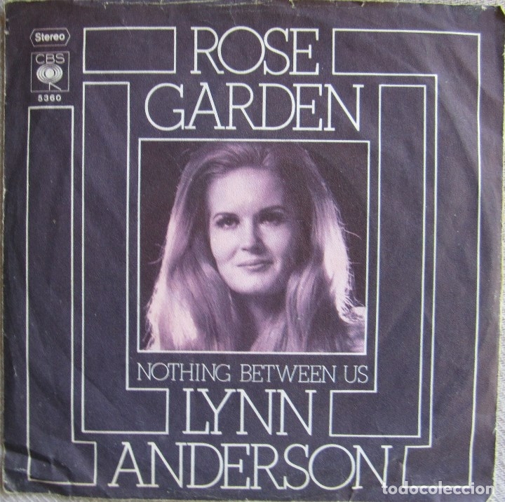 Discos de vinilo: LYNN ANDERSON: ROSE GARDEN / NOTHING BETWEEN US - Foto 1