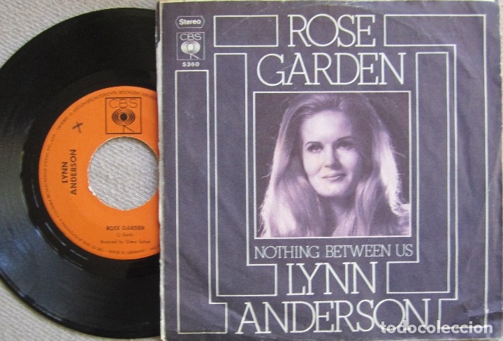 Discos de vinilo: LYNN ANDERSON: ROSE GARDEN / NOTHING BETWEEN US - Foto 2