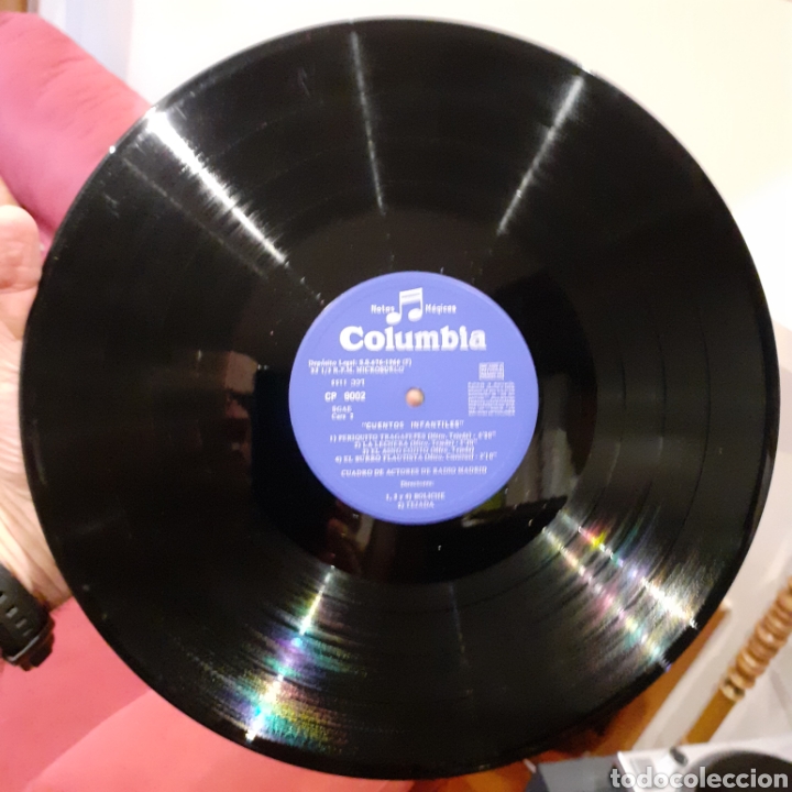 Discos de vinilo: Cuentos infantiles - Columbia ,disco n&uacute;mero 2 - Foto 5