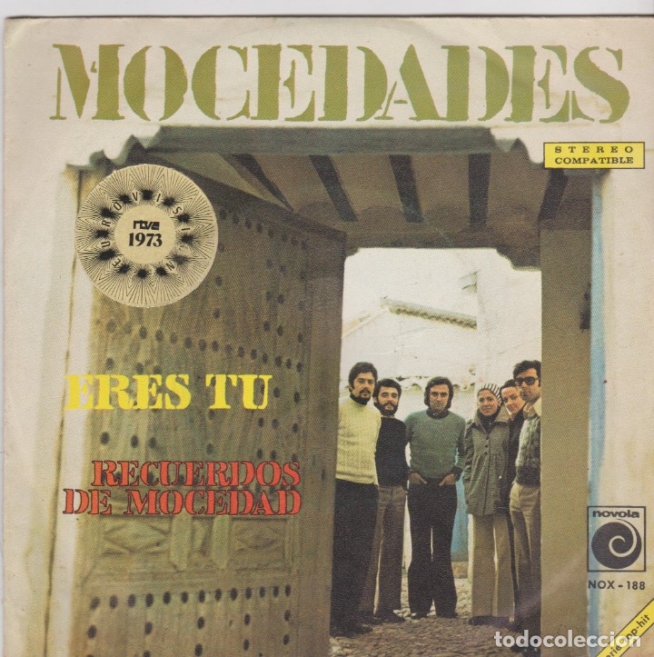 Discos de vinilo: MOCEDADES -- ERES T&Uacute; -- RECUERDOS DE MOCEDAD --  A&Ntilde;O 1973 - Foto 1