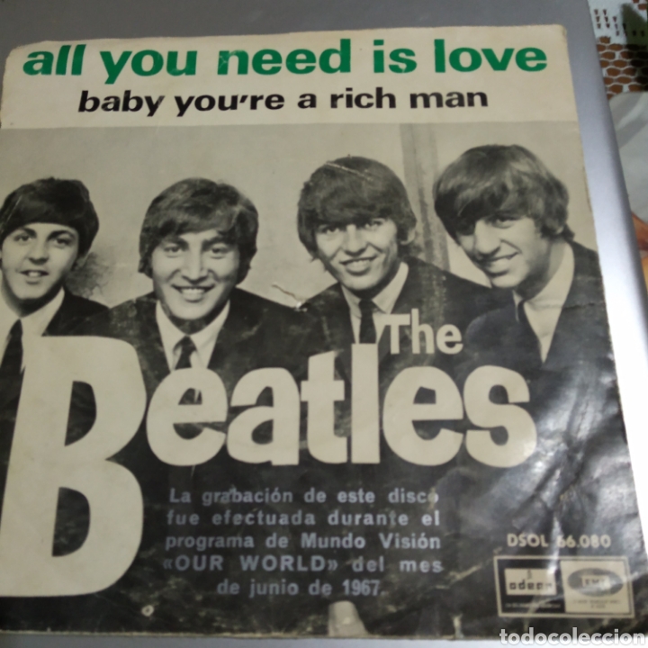 Beatles All You Need Is Love Sold Through Direct Sale