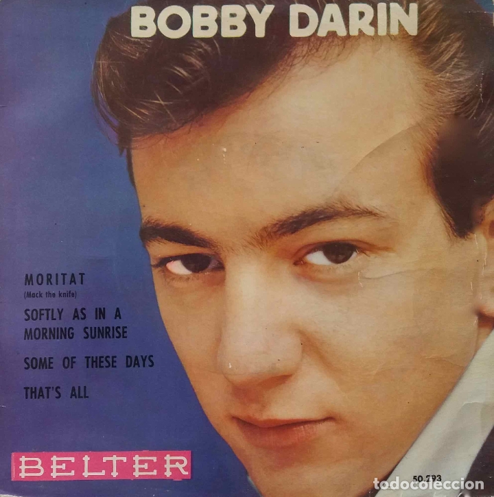 Discos de vinilo: BOBBY DARIN, MORITAT. EP ESPA&Ntilde;A - Foto 1