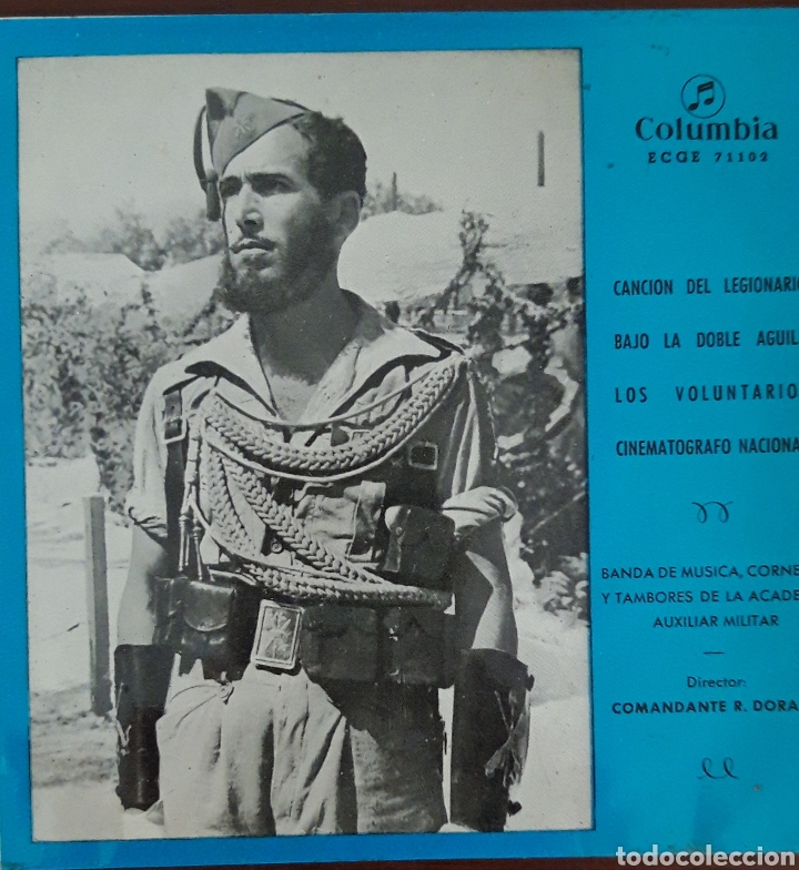 Discos de vinilo: Disco single himnos- la canci&oacute;n del legionario- - Foto 1
