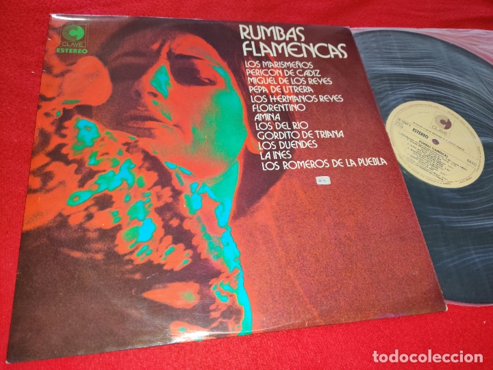 Vinyl-Schallplatten: RUMBAS FLAMENCAS Marisme&ntilde;os+Amina+Duendes+Ines+Florentino+Pepa Utrera+Pericon+Gordito etc LP 1971