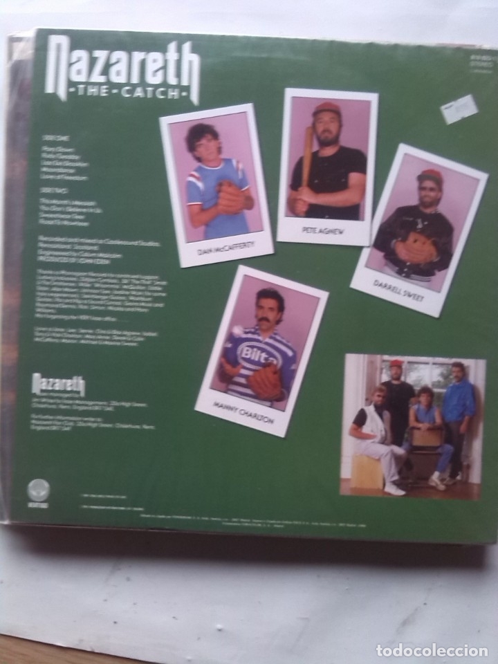 Discos de vinilo: NAZARETH THE CATCH - Foto 2