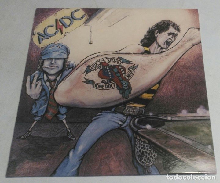 ac/dc – dirty done cheap, gold, unof Buy Records LP Heavy Metal Music at todocoleccion - 178368157