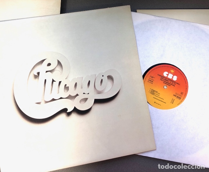 Discos de vinilo: CHICAGO - BOX SET CARNEGIE HALL - 4 LPS + 2 POSTERS + LIBRO - Foto 8