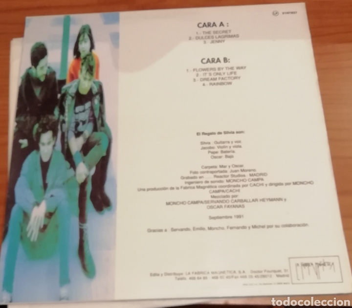 Discos de vinilo: El Regalo de Silvia idem - Foto 2