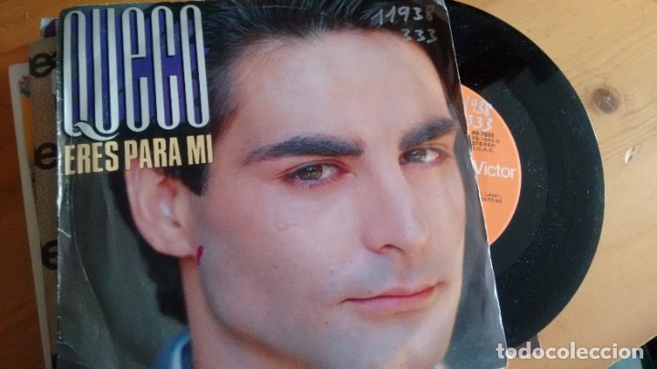 Discos de vinilo: SINGLE (VINILO) DE QUECO A&Ntilde;OS 80 - Foto 1