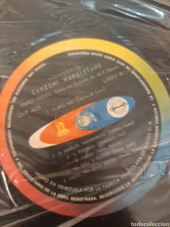 Discos de vinilo: Franco Corelli canzone n 2 Deon lo 423 - Foto 4