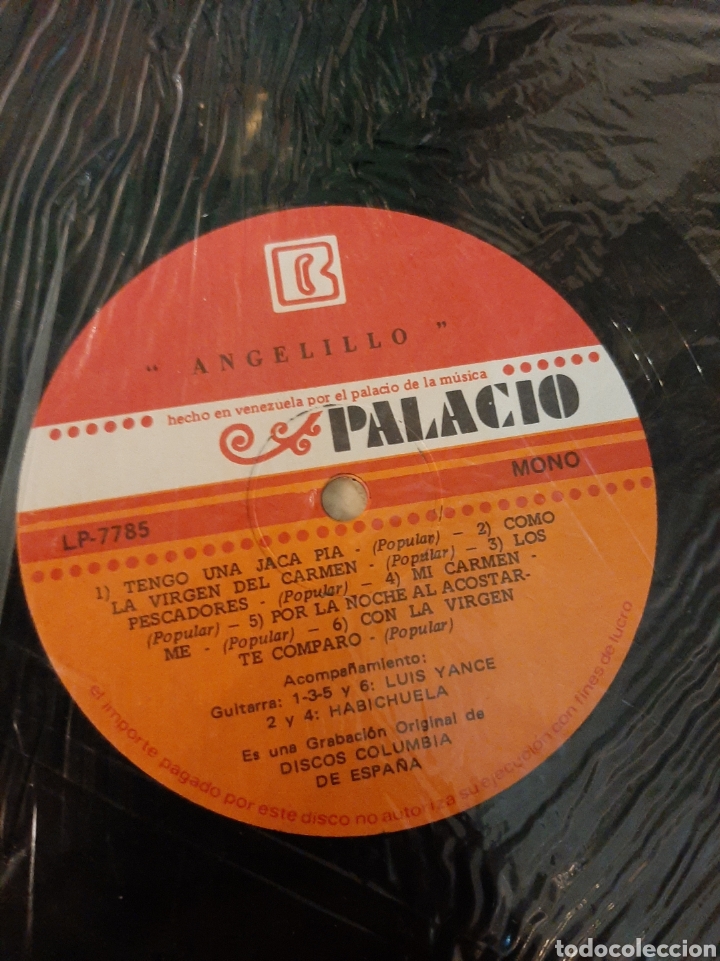 Discos de vinilo: Angelillo Palacio - Foto 3