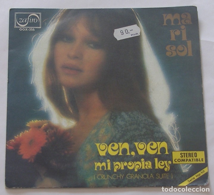 Discos de vinilo: MARISOL - VEN, VEN + 1 - ZAFIRO 1973 - Foto 1