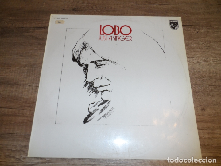 Discos de vinilo: LOBO - JUST A SINGER - Foto 1