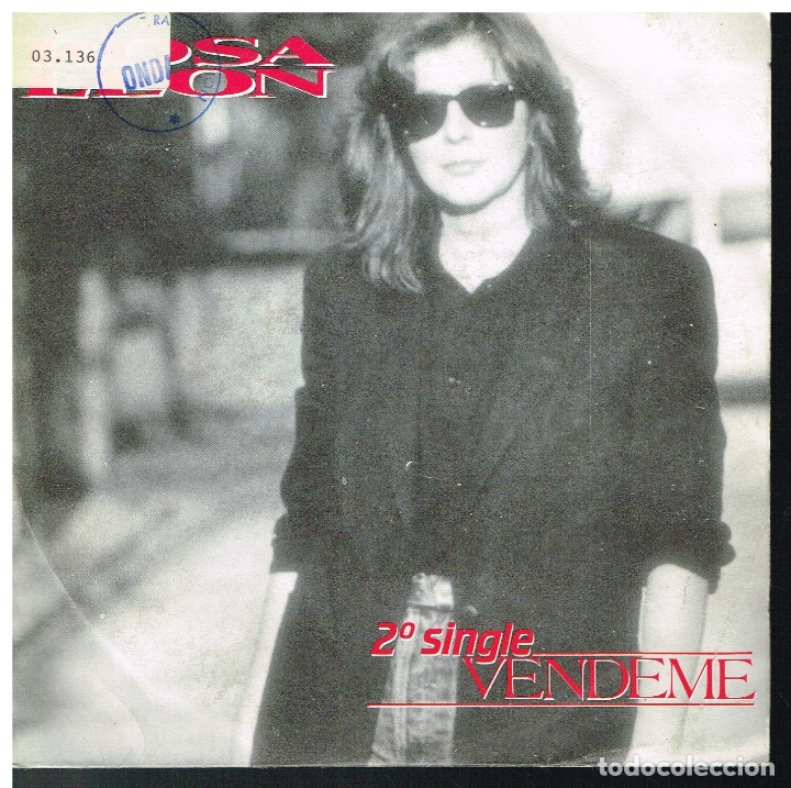 Discos de vinilo: ROSA LEON - VENDEME - SINGLE 1988 - Foto 1