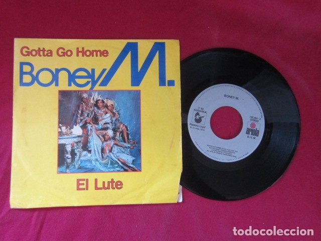 Discos de vinilo: BONEY M. - EL LUTE 45 RPM - Foto 1