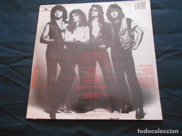 Discos de vinilo: HEADPINS // LINE OF FIRE - Foto 2