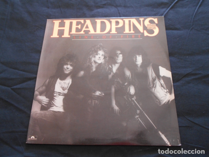 Discos de vinilo: HEADPINS // LINE OF FIRE - Foto 1