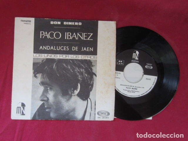 Discos de vinilo: PACO IBA&Ntilde;EZ - 45 RPM - Foto 1