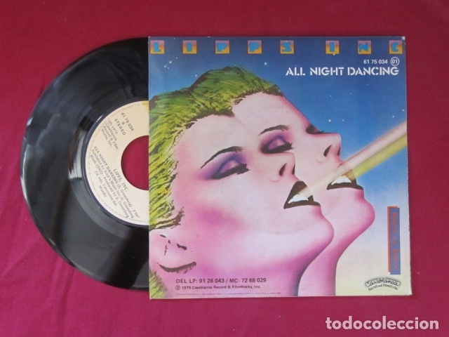 Discos de vinilo: LIPS INC - FUNKYTOWN - 45 RPM - Foto 2