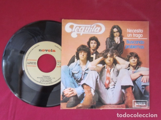 Discos de vinilo: TEQUILA - NECESITO UN TRAGO - 45 RPM - Foto 2