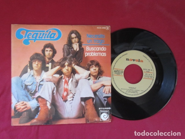 Discos de vinilo: TEQUILA - NECESITO UN TRAGO - 45 RPM - Foto 1