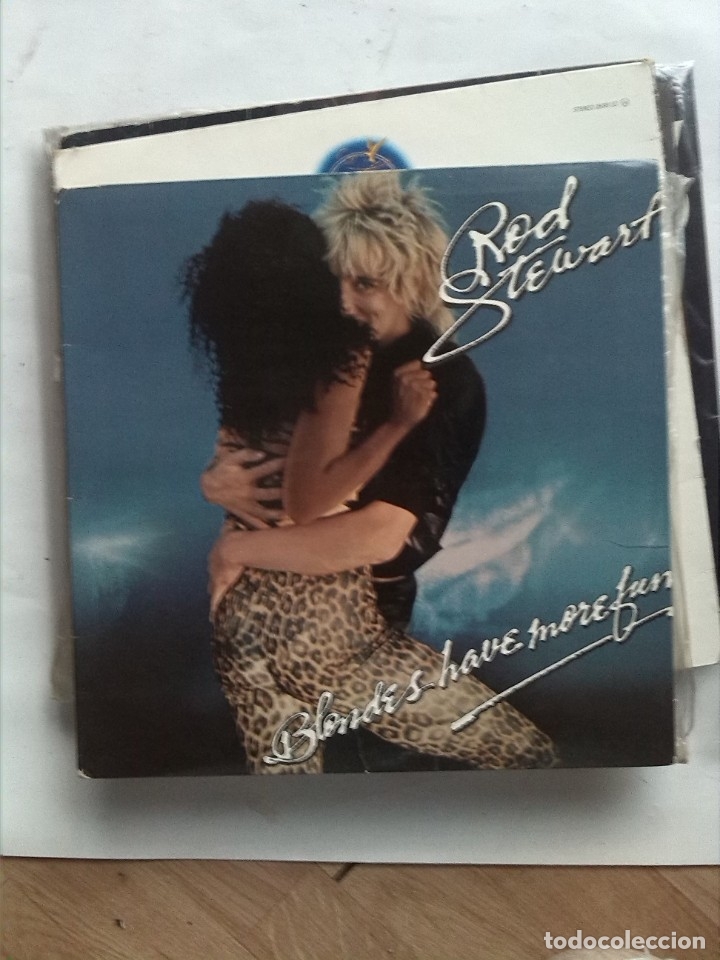 Discos de vinilo: ROD STEWART  BLONDES HAVE MORE FUN - Foto 1
