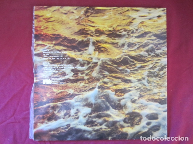 Discos de vinilo: LLUIS LLACH - EL MEU AMIC EL MAR - Foto 2