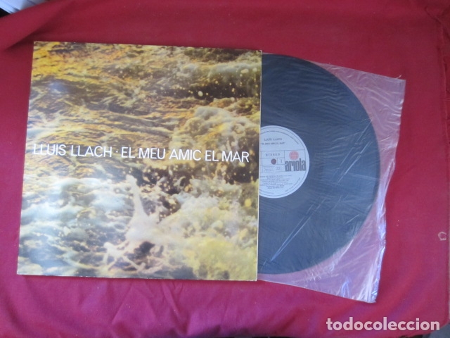 Discos de vinilo: LLUIS LLACH - EL MEU AMIC EL MAR - Foto 4