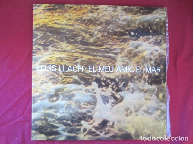 Discos de vinilo: LLUIS LLACH - EL MEU AMIC EL MAR - Foto 1