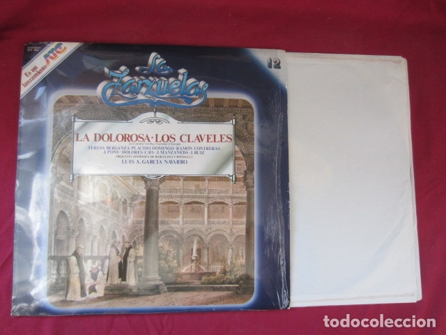 Discos de vinilo: LA ZARZUELA - LA DOLOROSA - LOS CLAVELES - Foto 2