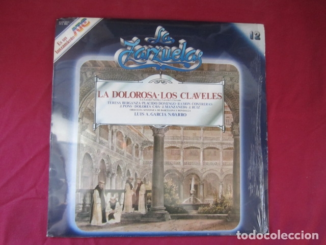 Discos de vinilo: LA ZARZUELA - LA DOLOROSA - LOS CLAVELES - Foto 1