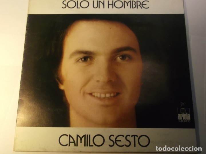 camilo sesto-solo un hombre-portada abierta-dis - Buy LP vinyl records of  Spanish Soloists from the 70s to present on todocoleccion