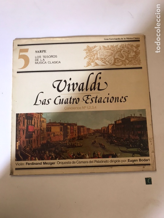 Discos de vinilo: VIVALDI LAS CUATROS ESTACIONES - Foto 1