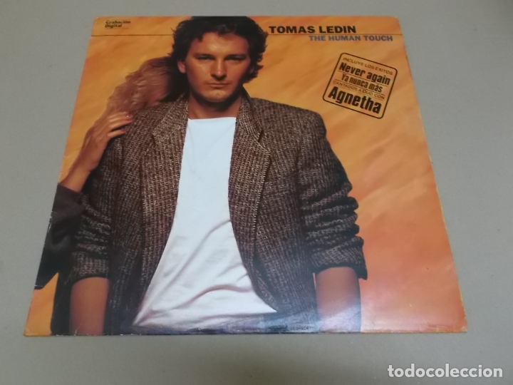 Discos de vinilo: TOMAS LEDIN (LP) THE HUMAN TOUCH A&Ntilde;O &ndash; 1982 - Foto 1
