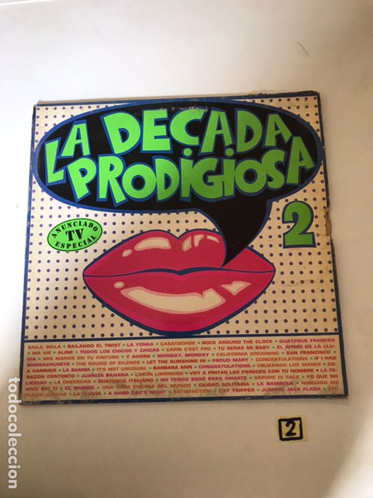Discos de vinilo: LA D&Eacute;CADA PRODIGIOSA 2 - Foto 1